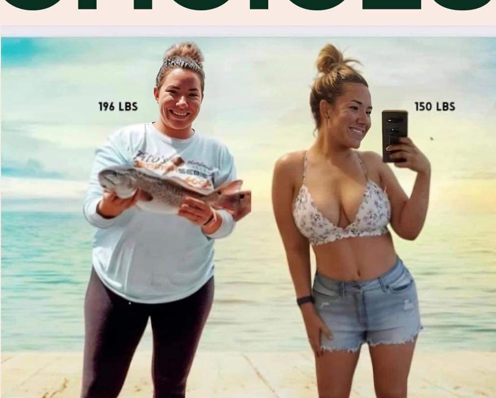 Before-and-after transformation example